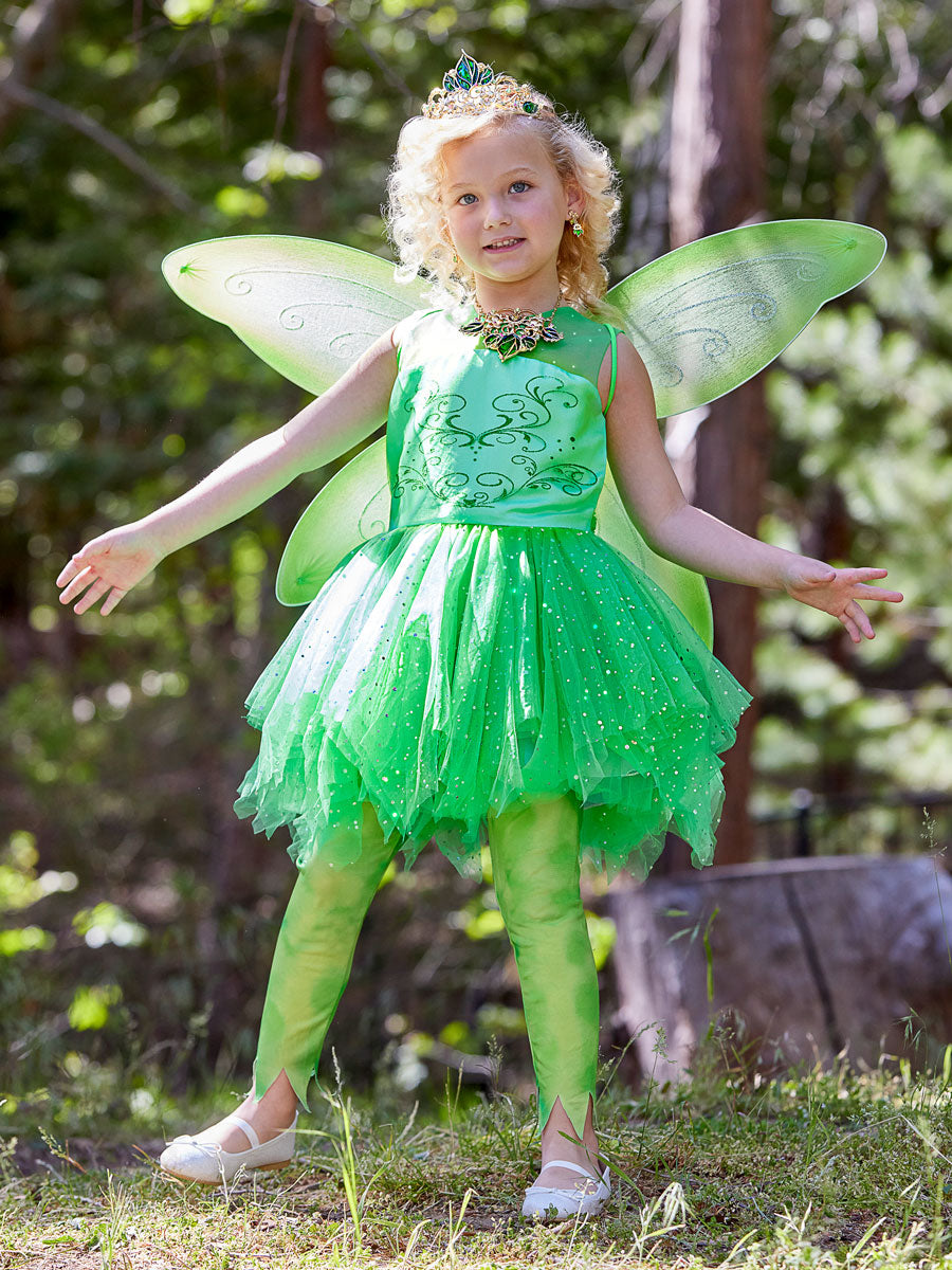 green fairy dress